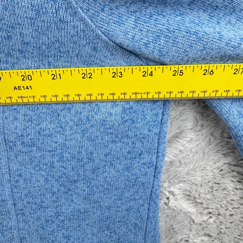 L.L. Bean Sweater Fleece Jacket Womens 2X Plus Blue Full Zip Gorpcore Hiking